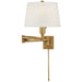 Visual Comfort Signature Canada - One Light Wall Sconce - Chunky Swing Arm - Antique-Burnished Brass- Union Lighting Luminaires Decor