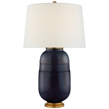 Visual Comfort Signature Canada - One Light Table Lamp - Newcomb - Mixed Blue Brown- Union Lighting Luminaires Decor