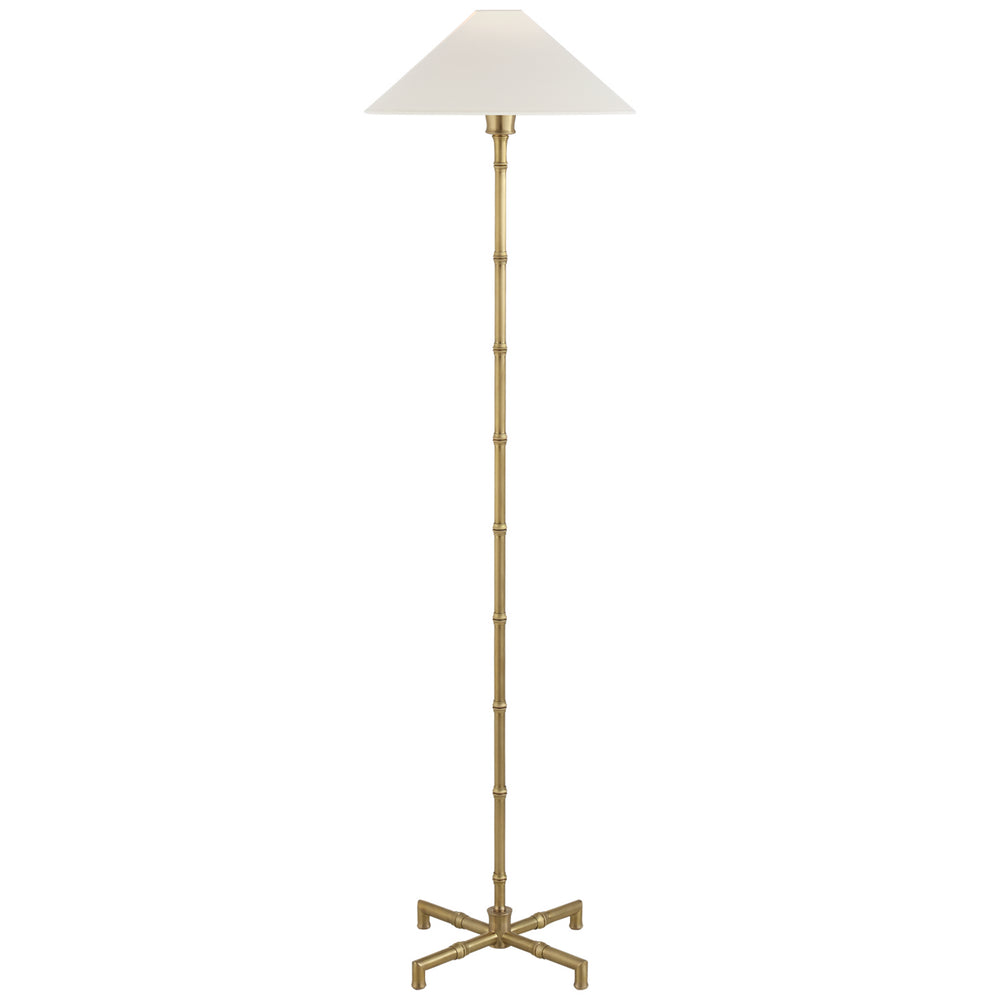 Visual Comfort Signature Canada - LED Floor Lamp - Grenol - Hand-Rubbed Antique Brass- Union Lighting Luminaires Decor