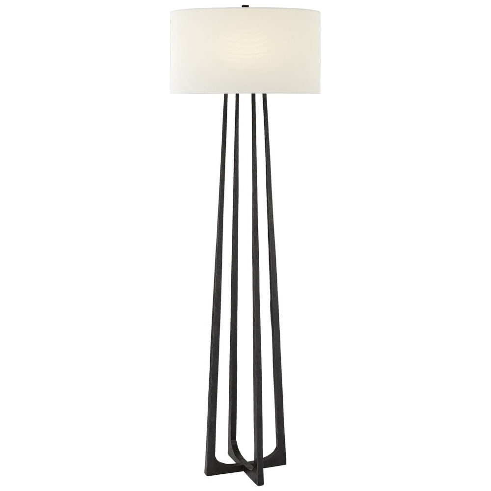Visual Comfort Signature Canada - One Light Floor Lamp - Scala - Aged Iron- Union Lighting Luminaires Decor