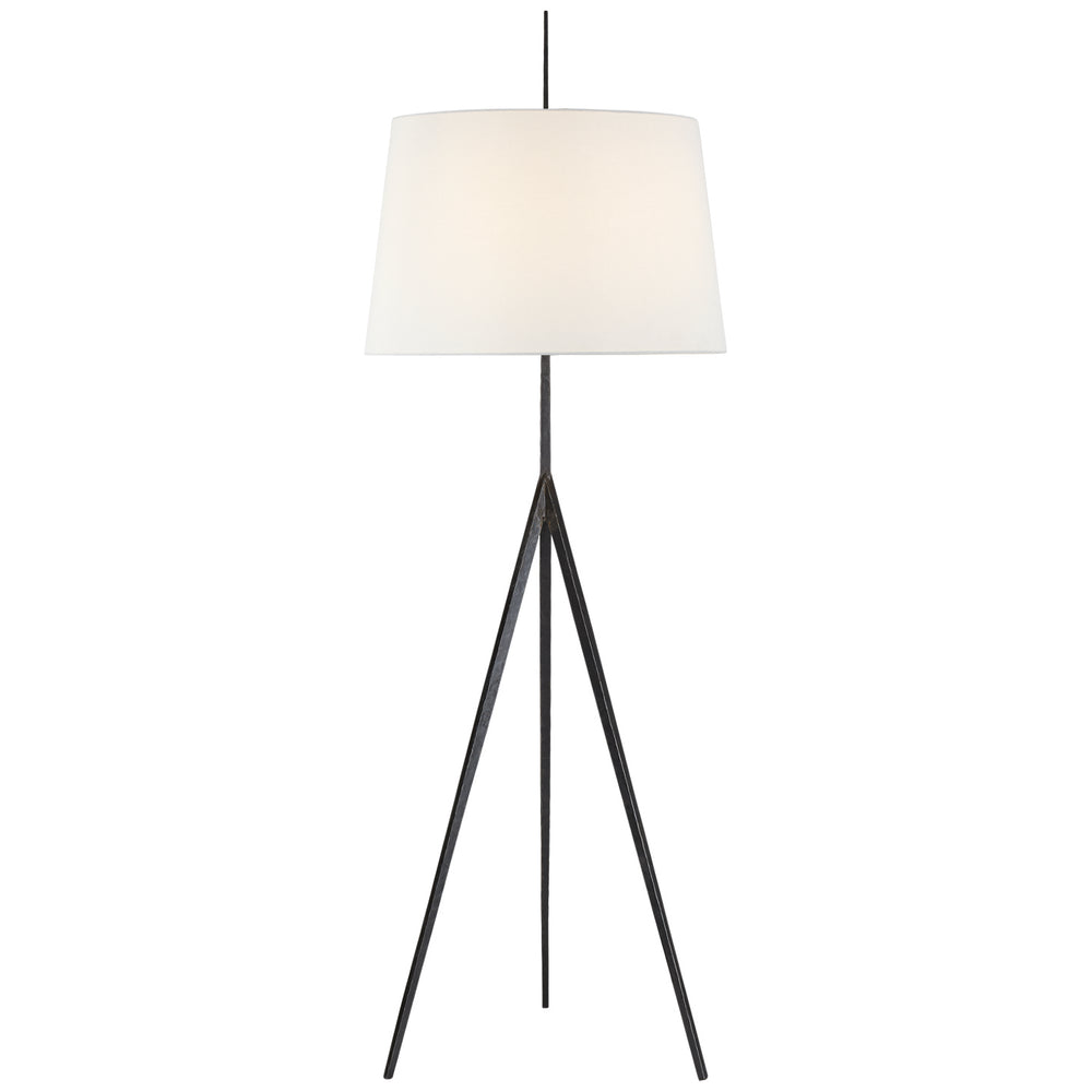 Visual Comfort Signature Canada - One Light Floor Lamp - Triad - Aged Iron- Union Lighting Luminaires Decor