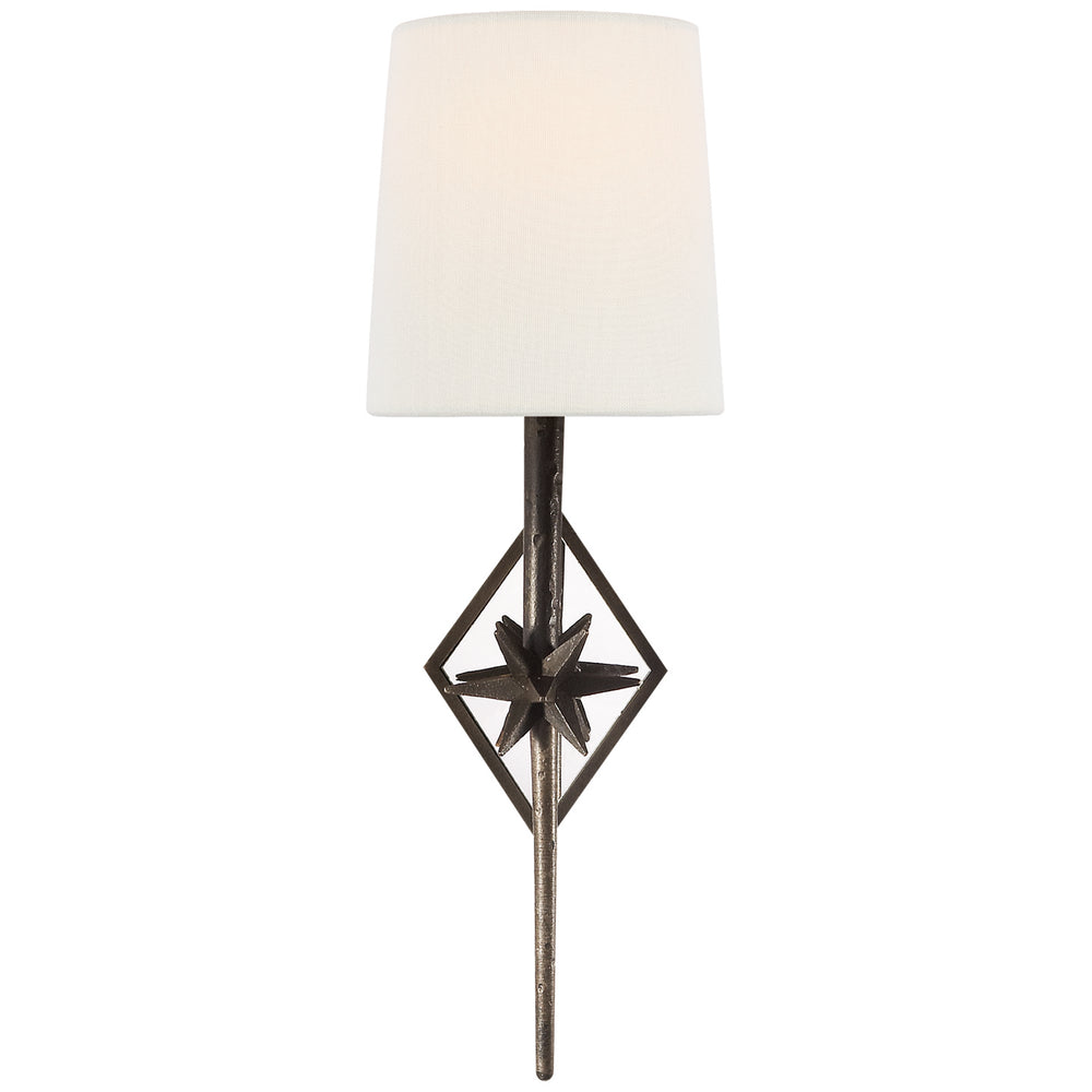 Visual Comfort Signature Canada - One Light Wall Sconce - Etoile - Aged Iron- Union Lighting Luminaires Decor