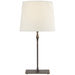 Visual Comfort Signature Canada - One Light Bedside Lamp - dauphine - Aged Iron- Union Lighting Luminaires Decor