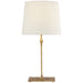 Visual Comfort Signature Canada - One Light Bedside Lamp - dauphine - Gilded Iron- Union Lighting Luminaires Decor