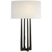 Visual Comfort Signature Canada - One Light Table Lamp - Scala - Aged Iron- Union Lighting Luminaires Decor