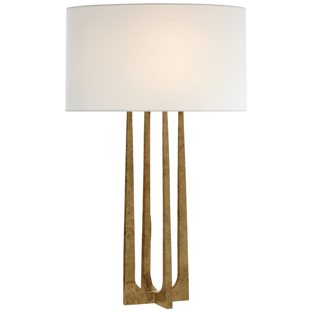 Visual Comfort Signature Canada - One Light Table Lamp - Scala - Gilded Iron- Union Lighting Luminaires Decor