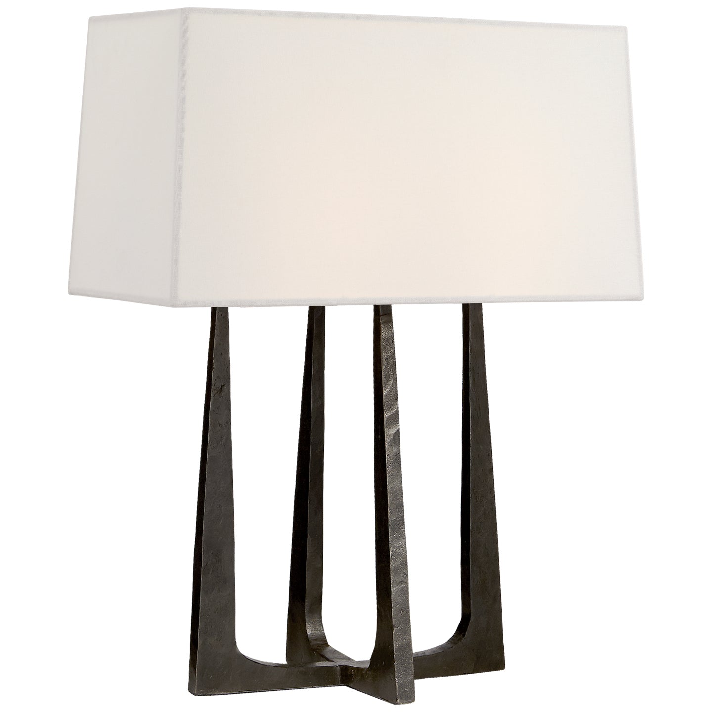 Visual Comfort Signature Canada - Two Light Bedside Lamp - Scala - Aged Iron- Union Lighting Luminaires Decor