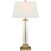 Visual Comfort Signature Canada - One Light Table Lamp - Wright - Gilded Iron- Union Lighting Luminaires Decor