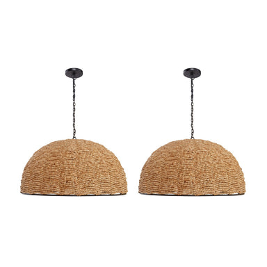 ELK Home - One Light Pendant - Set of 2 - Martin - Natural- Union Lighting Luminaires Decor