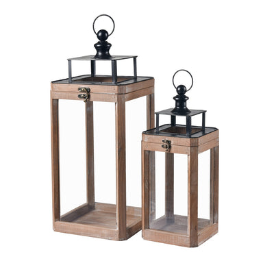 ELK Home - Lantern - Set of 2 - Dowd - Brown- Union Lighting Luminaires Decor