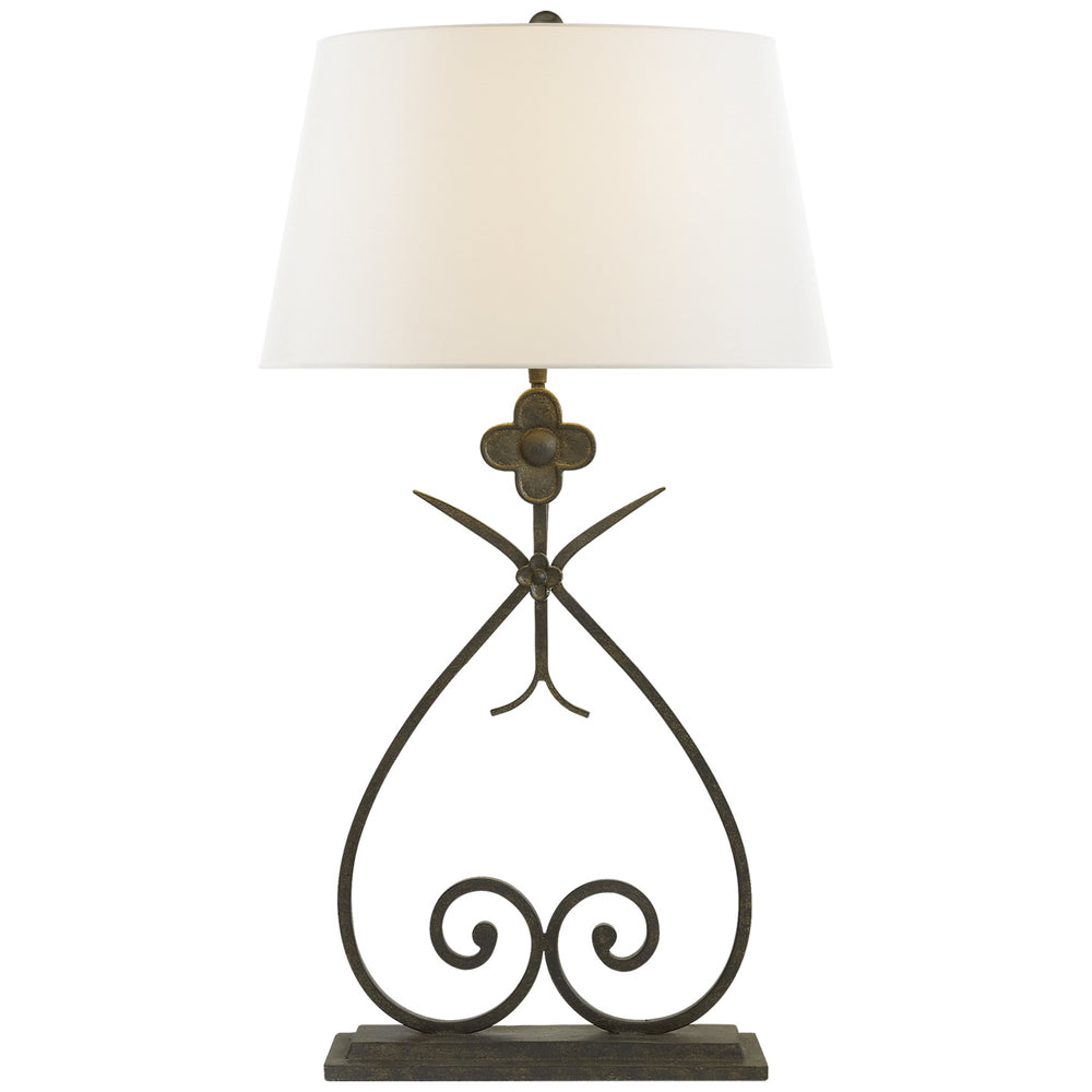 Visual Comfort Signature Canada - One Light Table Lamp - Harper - Natural Rusted Iron- Union Lighting Luminaires Decor
