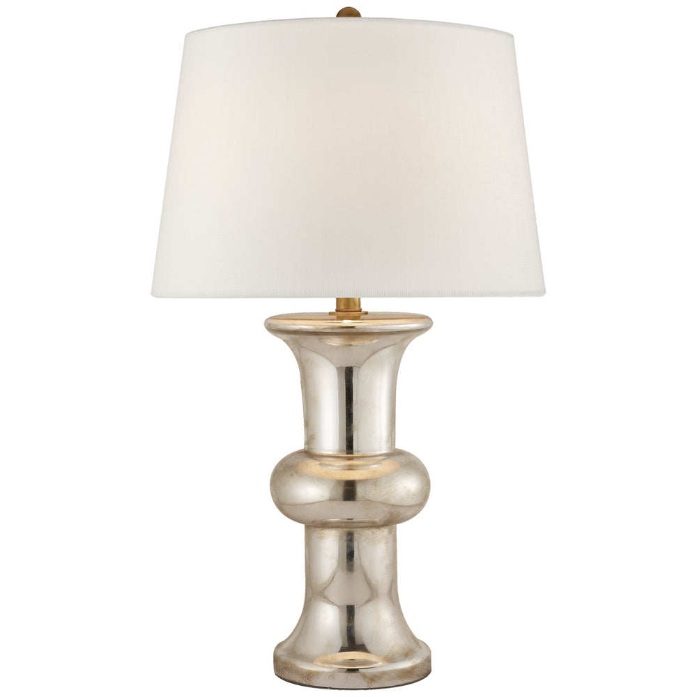 Visual Comfort Signature Canada - One Light Table Lamp - Bull Nose - Mercury Glass- Union Lighting Luminaires Decor