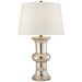 Visual Comfort Signature Canada - One Light Table Lamp - Bull Nose - Mercury Glass- Union Lighting Luminaires Decor