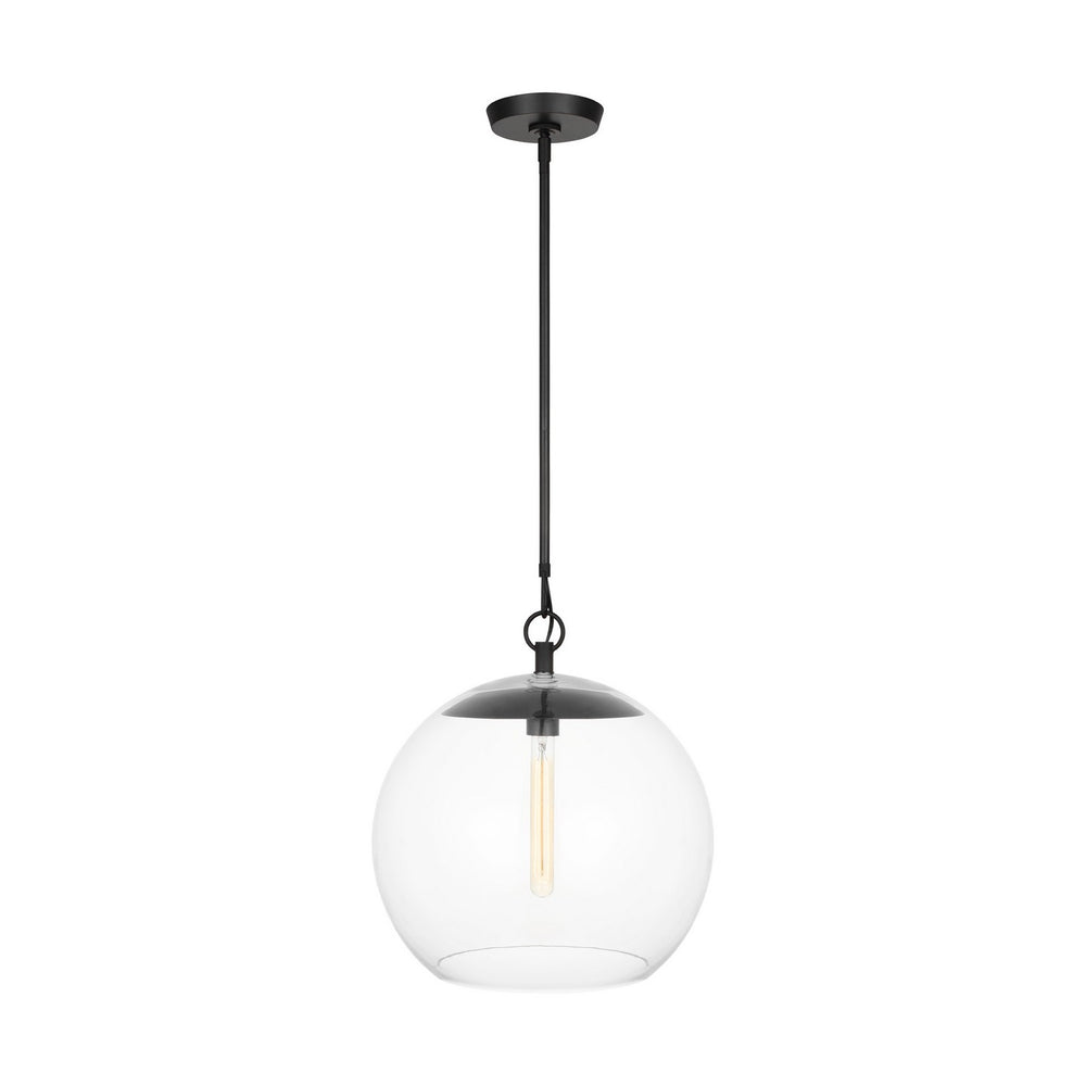 Visual Comfort Studio Canada - One Light Pendant - Atlantic - Aged Iron- Union Lighting Luminaires Decor