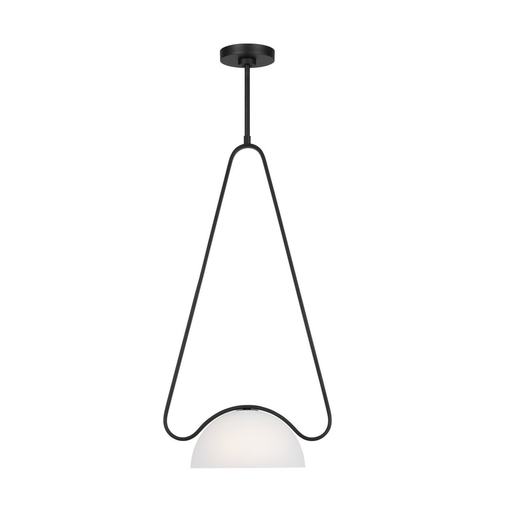 Visual Comfort Studio Canada - One Light Pendant - Nido - Midnight Black- Union Lighting Luminaires Decor