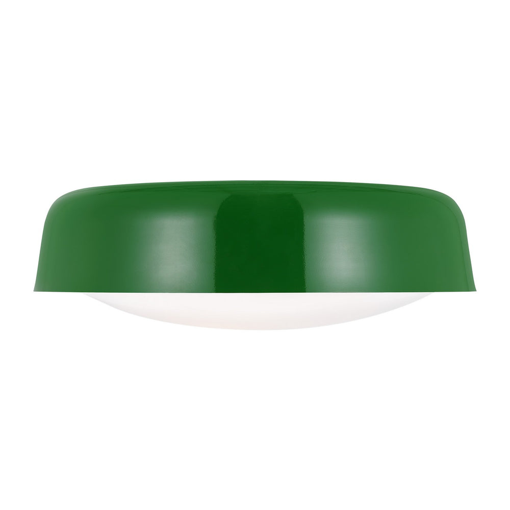 Visual Comfort Studio Canada - Two Light Flush Mount - Draper - Green- Union Lighting Luminaires Decor