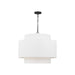 Visual Comfort Studio Canada - Three Light Pendant - Sawyer - Midnight Black- Union Lighting Luminaires Decor