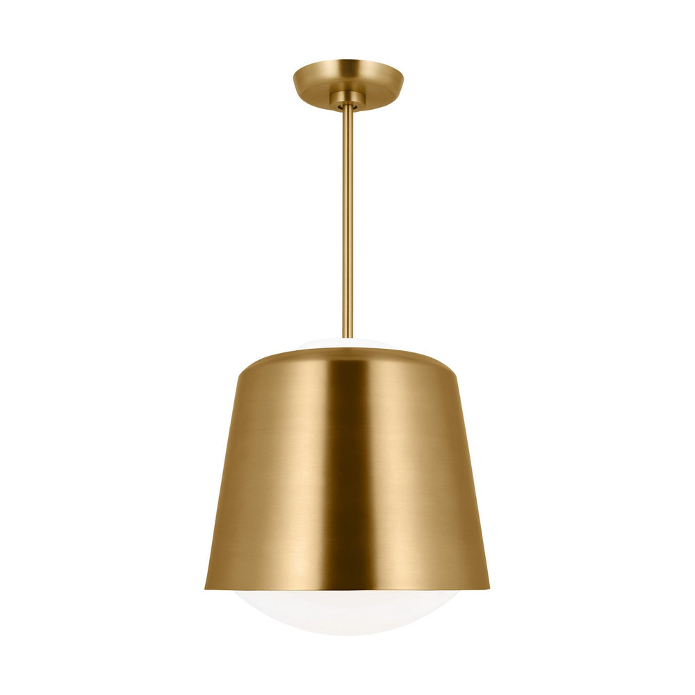 Visual Comfort Studio Canada - One Light Pendant - Draper - Burnished Brass- Union Lighting Luminaires Decor