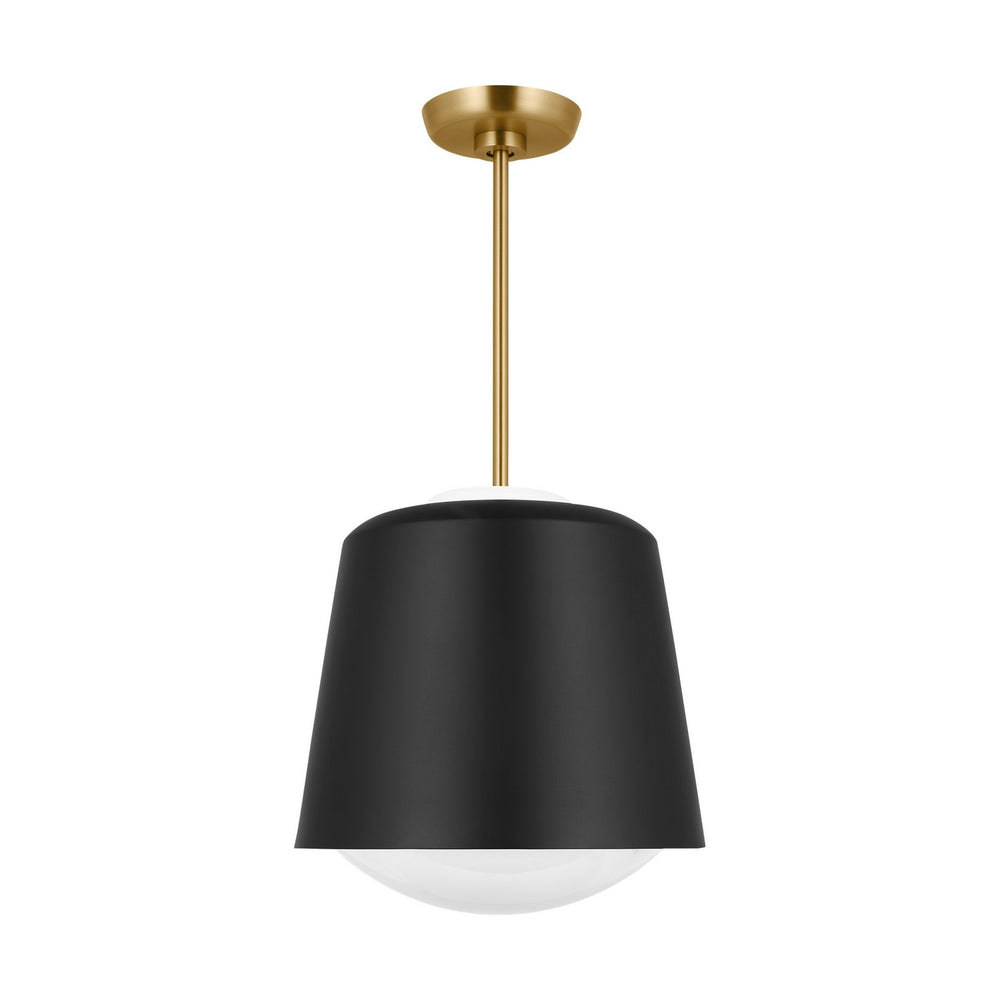 Visual Comfort Studio Canada - One Light Pendant - Draper - Midnight Black- Union Lighting Luminaires Decor