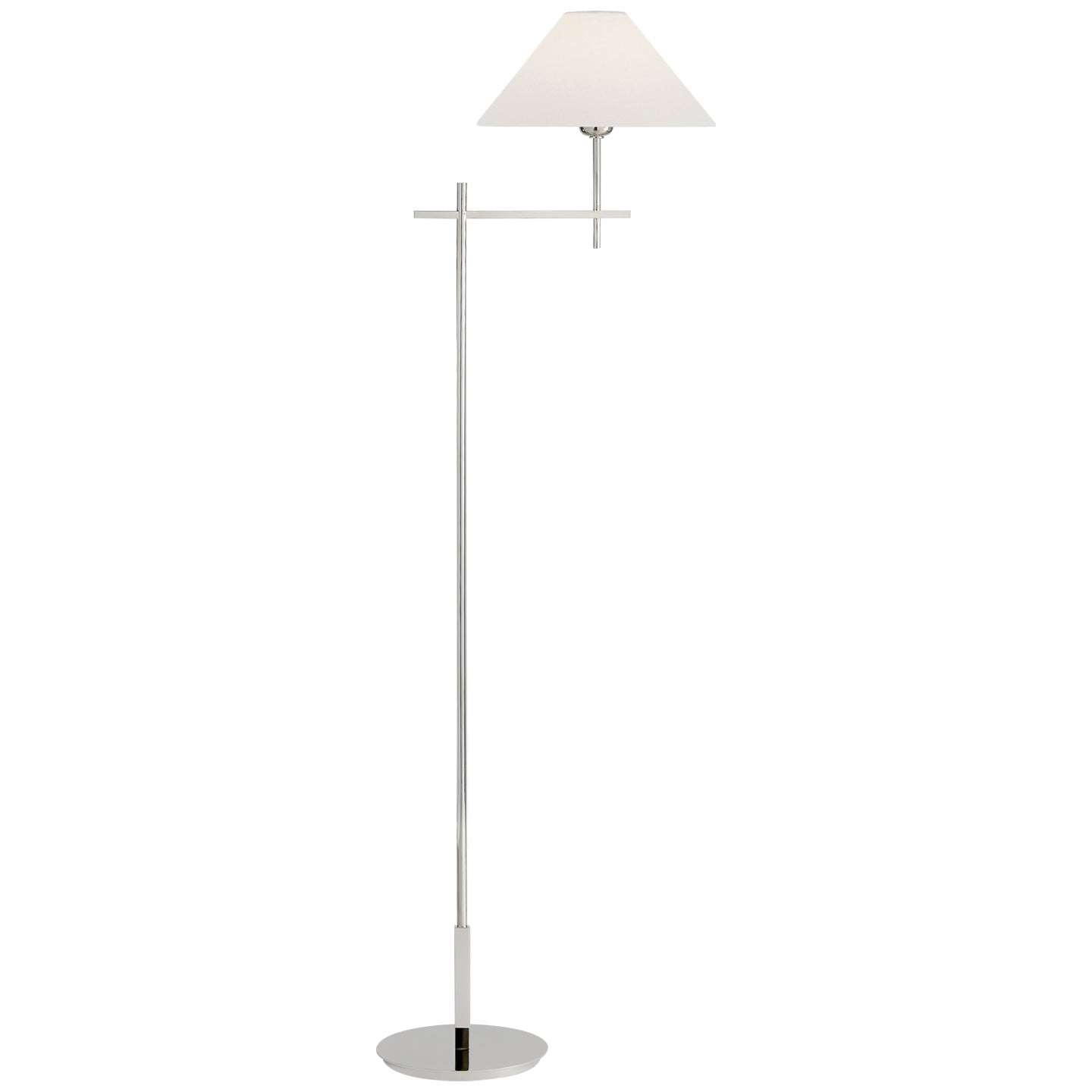 Visual Comfort Signature Canada - One Light Floor Lamp - Hackney - Polished Nickel- Union Lighting Luminaires Decor