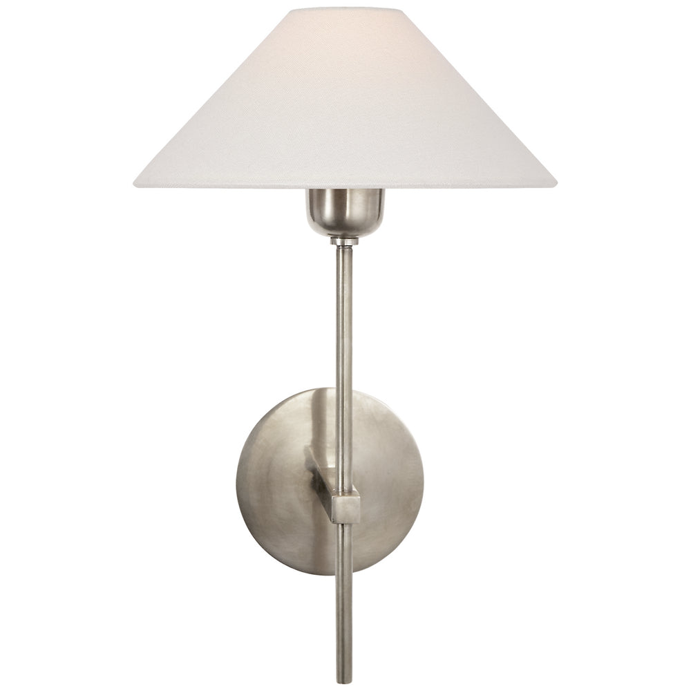 Visual Comfort Signature Canada - One Light Wall Sconce - Hackney - Antique Nickel- Union Lighting Luminaires Decor