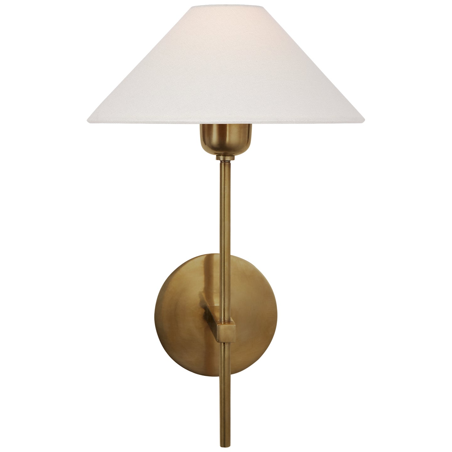Visual Comfort Signature Canada - One Light Wall Sconce - Hackney - Hand-Rubbed Antique Brass- Union Lighting Luminaires Decor