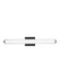 Visual Comfort Modern - LED Bath Vanity - Finn - Nightshade Black- Union Lighting Luminaires Decor