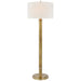 Visual Comfort Signature Canada - Two Light Floor Lamp - Longacre - Hand-Rubbed Antique Brass- Union Lighting Luminaires Decor