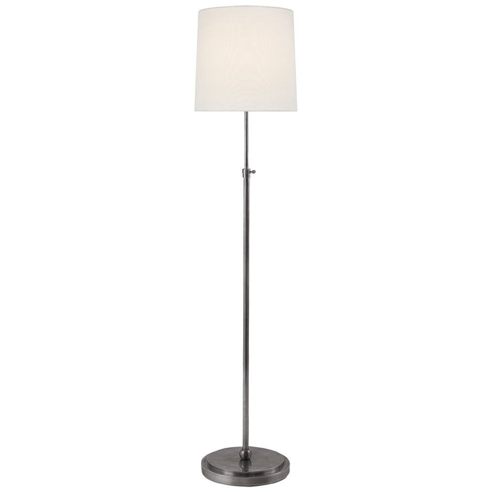 Visual Comfort Signature Canada - One Light Floor Lamp - Bryant - Antique Silver- Union Lighting Luminaires Decor