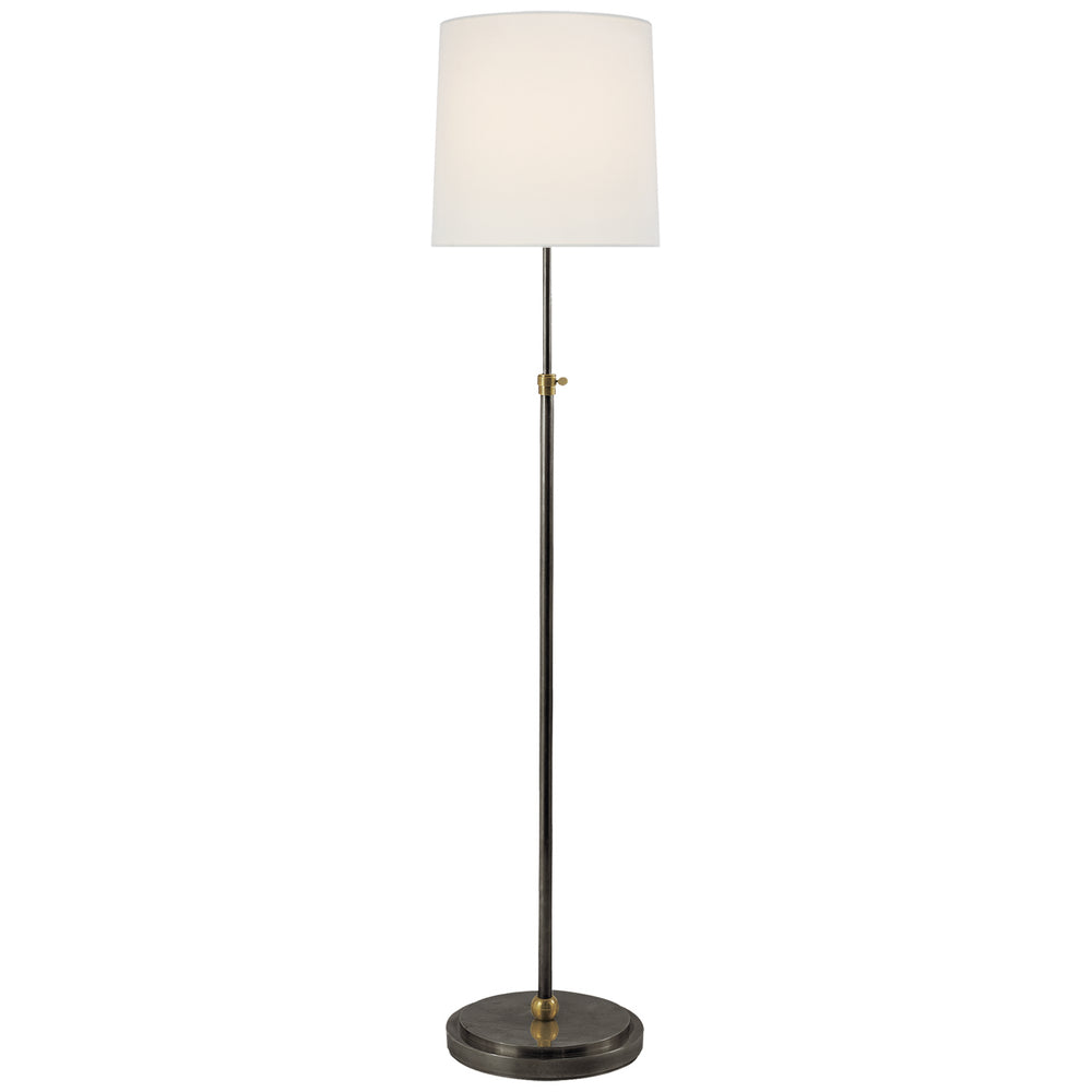 Visual Comfort Signature Canada - One Light Floor Lamp - Bryant - Bronze and Hand-Rubbed Antique Brass- Union Lighting Luminaires Decor