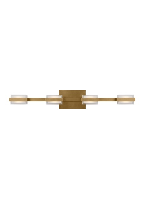 Visual Comfort Modern - LED Bath Vanity - Kamden - Natural Brass- Union Lighting Luminaires Decor