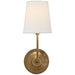 Visual Comfort Signature Canada - One Light Wall Sconce - Vendome - Hand-Rubbed Antique Brass- Union Lighting Luminaires Decor