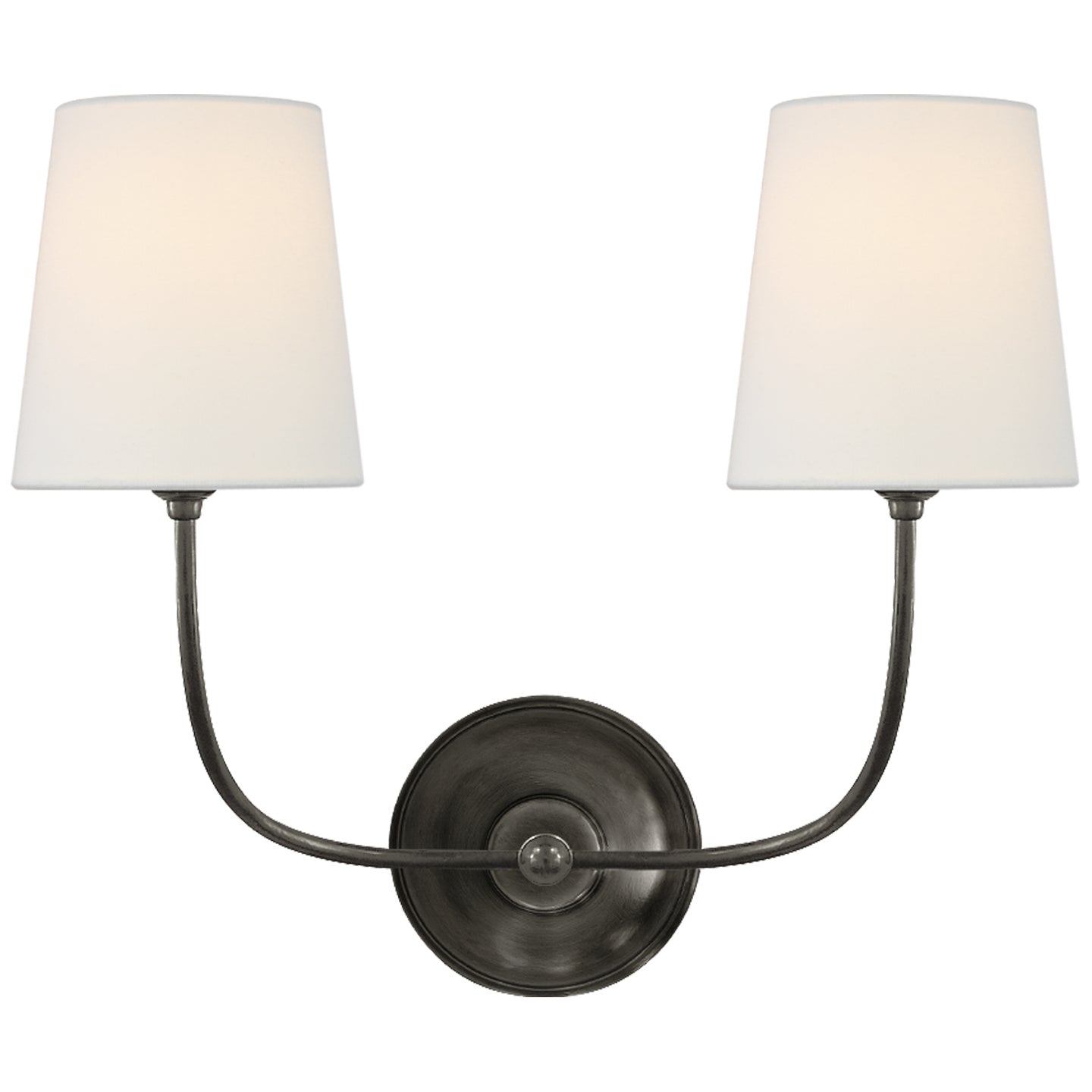 Visual Comfort Signature Canada - Two Light Wall Sconce - Vendome - Bronze- Union Lighting Luminaires Decor