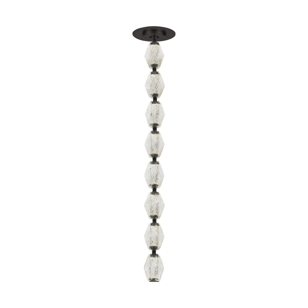 Visual Comfort Modern - LED Pendant - Collier - Dark Bronze- Union Lighting Luminaires Decor
