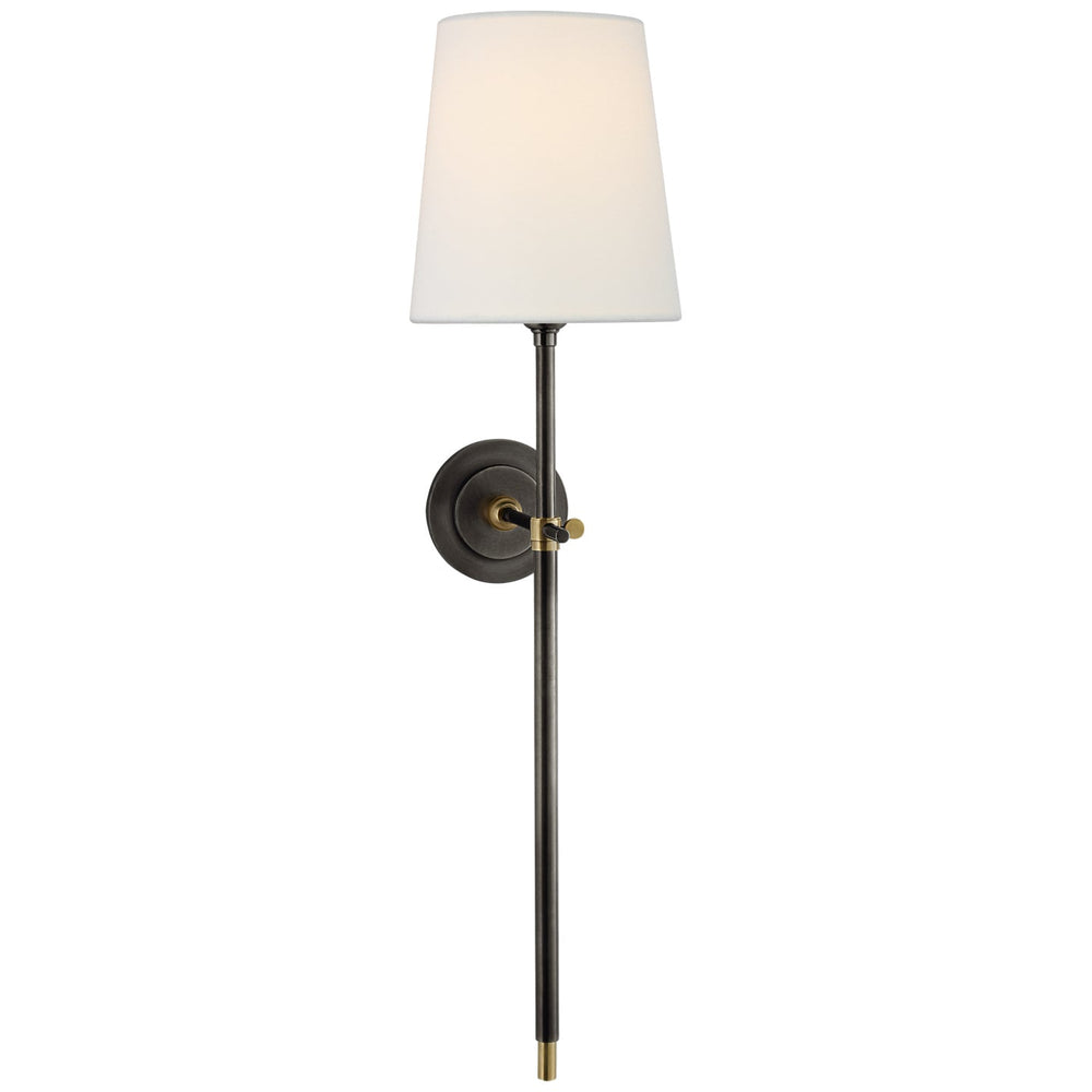 Visual Comfort Signature Canada - One Light Wall Sconce - Bryant - Bronze and Hand-Rubbed Antique Brass- Union Lighting Luminaires Decor