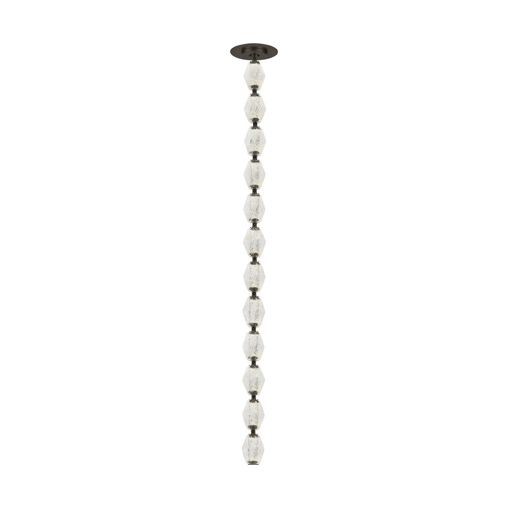 Visual Comfort Modern - LED Pendant - Collier - Dark Bronze- Union Lighting Luminaires Decor