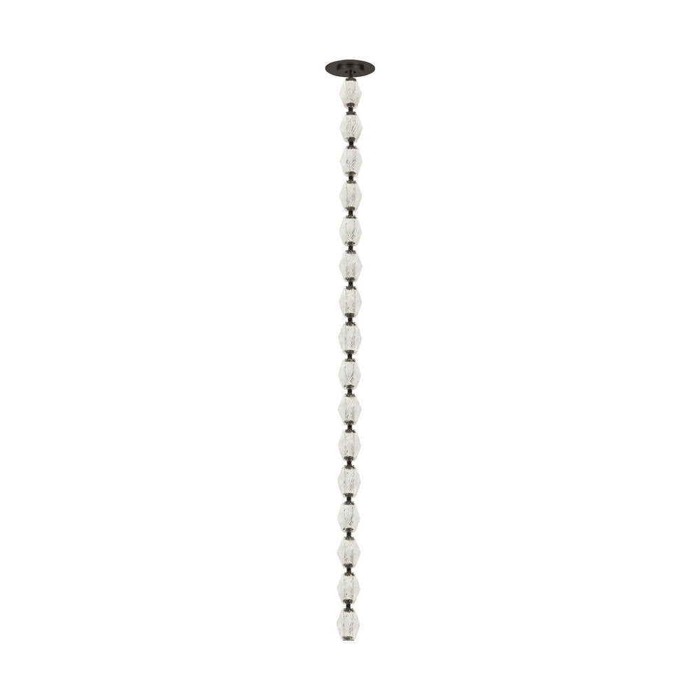 Visual Comfort Modern - LED Pendant - Collier - Dark Bronze- Union Lighting Luminaires Decor