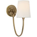 Visual Comfort Signature Canada - One Light Wall Sconce - Reed - Hand-Rubbed Antique Brass- Union Lighting Luminaires Decor