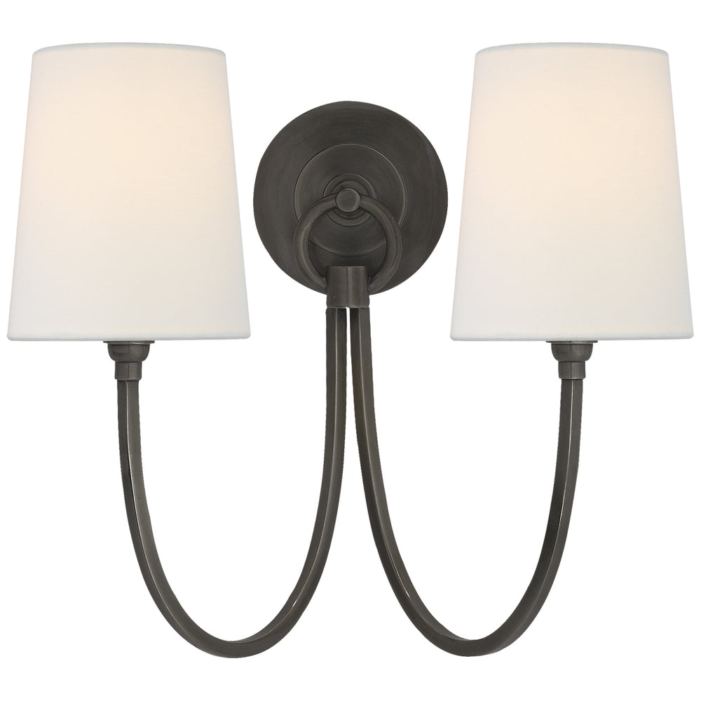 Visual Comfort Signature Canada - Two Light Wall Sconce - Reed - Bronze- Union Lighting Luminaires Decor