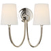 Visual Comfort Signature Canada - Two Light Wall Sconce - Reed - Polished Nickel- Union Lighting Luminaires Decor