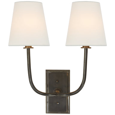 Visual Comfort Signature Canada - Two Light Wall Sconce - Hulton - Bronze- Union Lighting Luminaires Decor