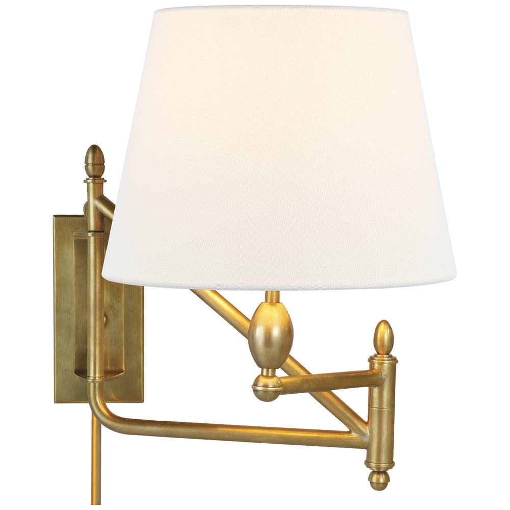 Visual Comfort Signature Canada - One Light Wall Sconce - Paulo - Hand-Rubbed Antique Brass- Union Lighting Luminaires Decor