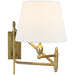 Visual Comfort Signature Canada - One Light Wall Sconce - Paulo - Hand-Rubbed Antique Brass- Union Lighting Luminaires Decor
