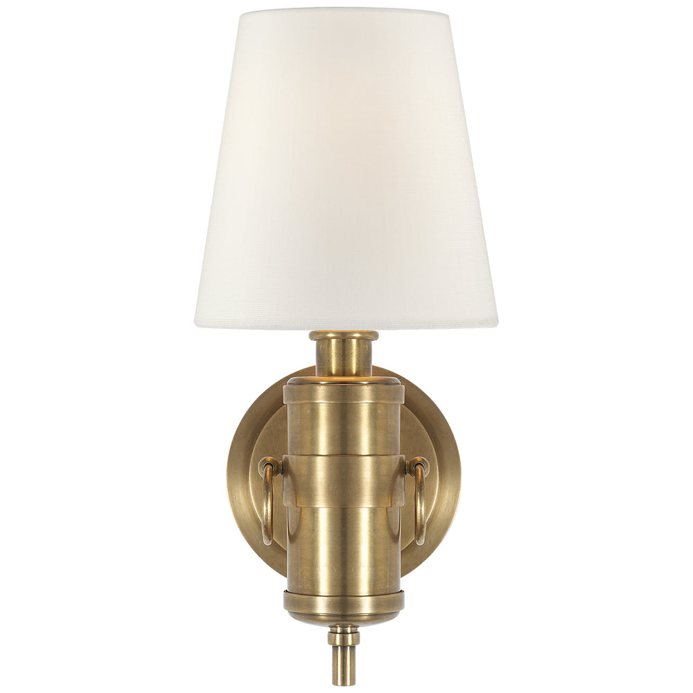 Visual Comfort Signature Canada - One Light Wall Sconce - Jonathan - Hand-Rubbed Antique Brass- Union Lighting Luminaires Decor