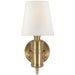 Visual Comfort Signature Canada - One Light Wall Sconce - Jonathan - Hand-Rubbed Antique Brass- Union Lighting Luminaires Decor