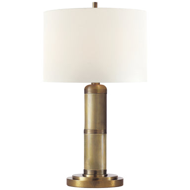 Visual Comfort Signature Canada - Two Light Table Lamp - Longacre - Hand-Rubbed Antique Brass- Union Lighting Luminaires Decor