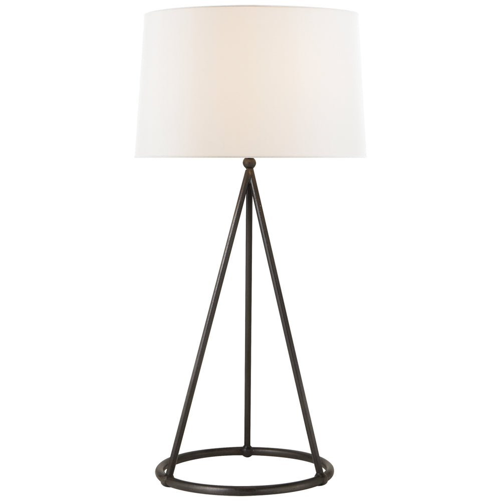Visual Comfort Signature Canada - One Light Table Lamp - Nina - Aged Iron- Union Lighting Luminaires Decor