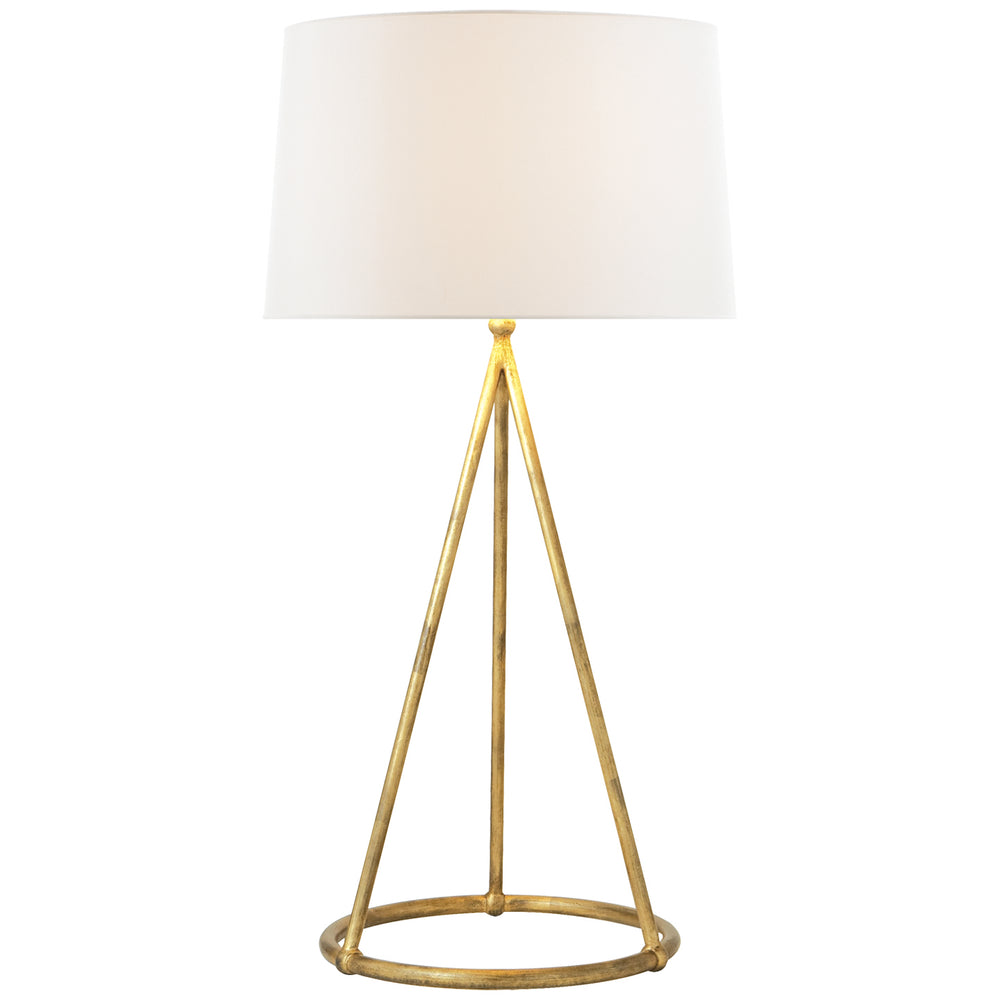 Visual Comfort Signature Canada - One Light Table Lamp - Nina - Gilded Iron- Union Lighting Luminaires Decor