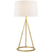 Visual Comfort Signature Canada - One Light Table Lamp - Nina - Gilded Iron- Union Lighting Luminaires Decor