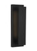 Visual Comfort Modern - LED Outdoor Wall Sconce - Nate - Black- Union Lighting Luminaires Decor